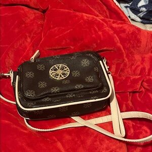 Avon Brown /cream  Crossbody Bag Designer